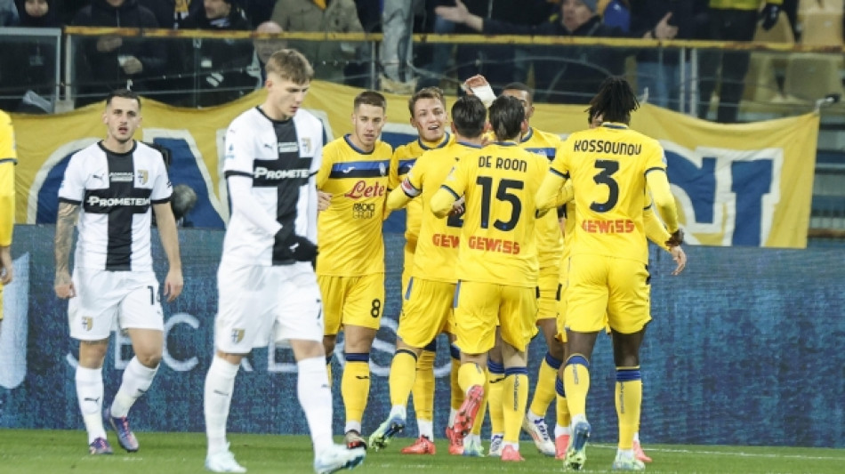 L'Atalanta vince a Parma ed &egrave; prima con l'Inter