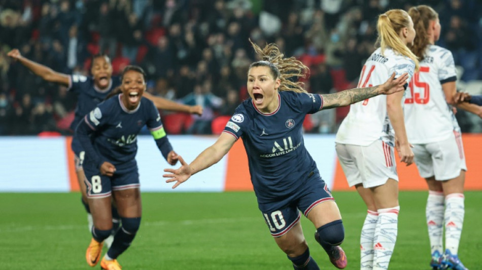 Ligue des Champions dames: le PSG force la porte des demi-finales