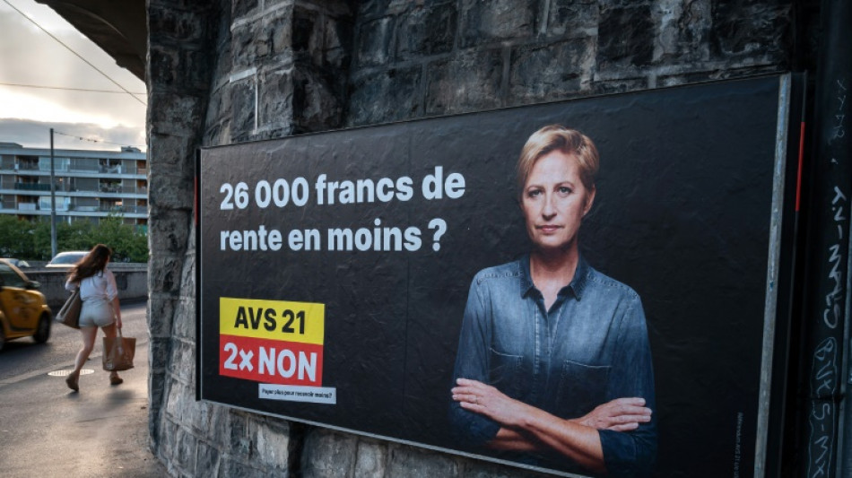 Women at the heart of Swiss pension reform vote