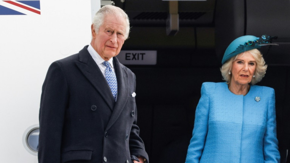 Britischer König Charles III. und Ehefrau Camilla zu Staatsbesuch eingetroffen