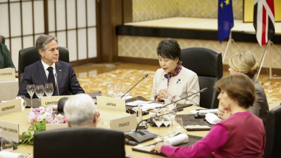 Blinken appelle le G7 &agrave; parler d'"une seule voix" sur Gaza
