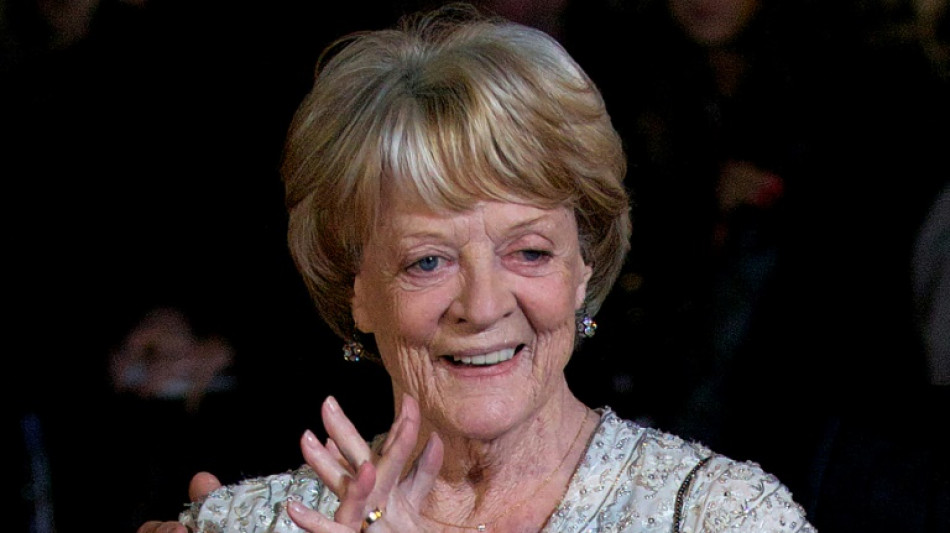 D&eacute;c&egrave;s de l'actrice britannique Maggie Smith &agrave; 89 ans