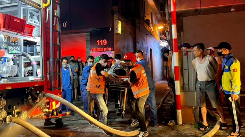 Large apartment fire in central Hanoi kills 14 people