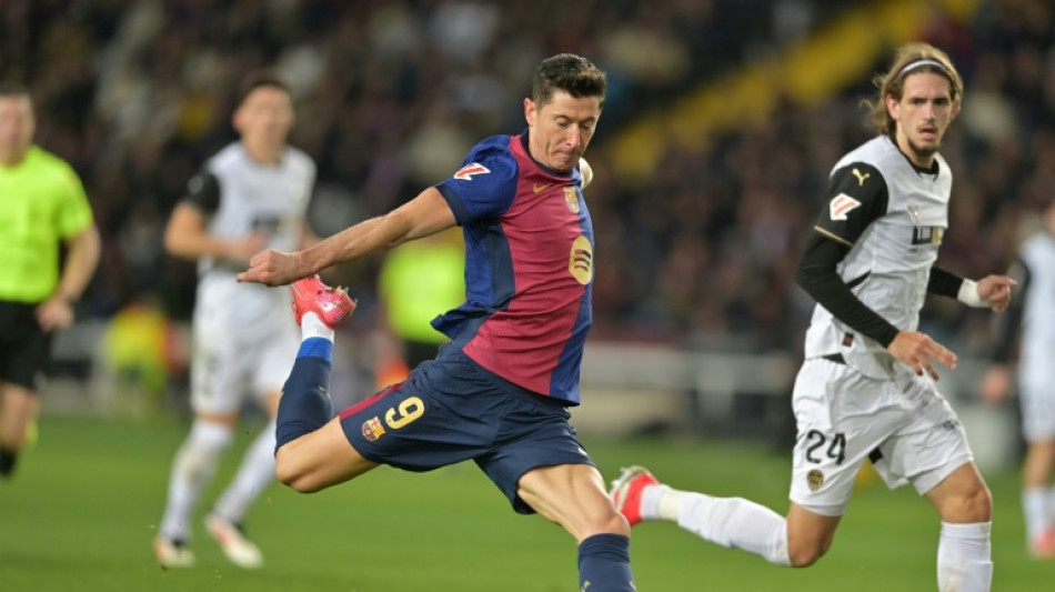 Espagne: le FC Barcelone en d&eacute;monstration face &agrave; Valence