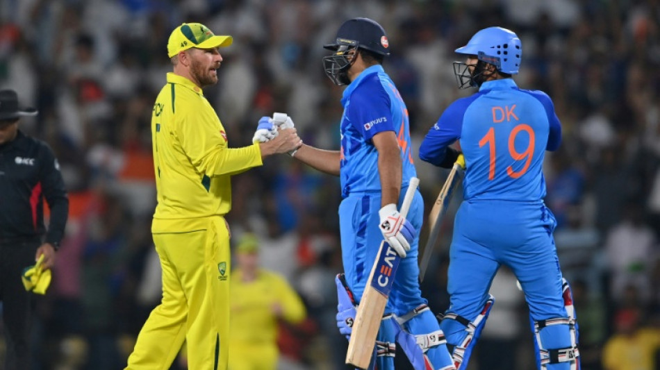 India's Rohit levels Australia T20 series with unbeaten 46