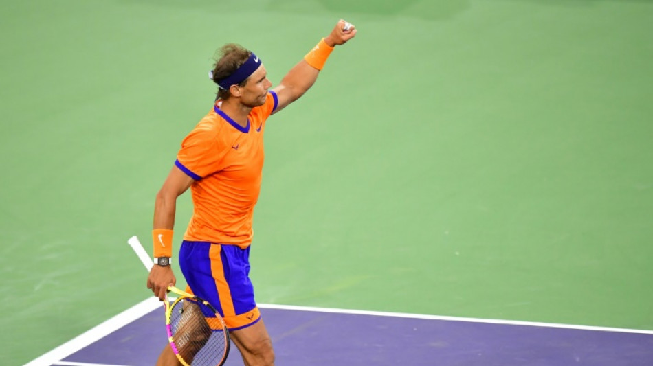 Tennis: Nadal de retour à Madrid après un mois d'arrêt, à trois semaines de Roland-Garros