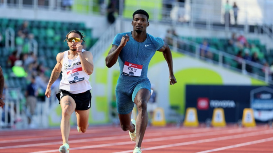 Kerley logra la mejor marca del a&ntilde;o en 100m (9,83s) en las pruebas de EEUU al Mundial