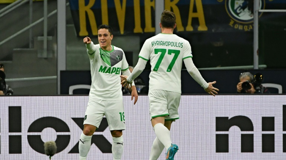 Inter slump to Sassuolo defeat to miss out on top spot