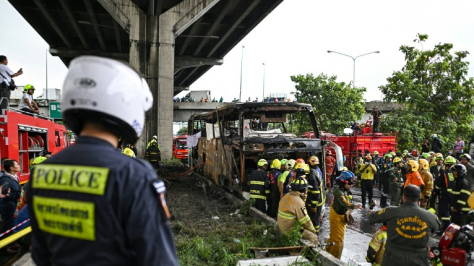 Tha&iuml;lande: plusieurs morts dans l'incendie d'un bus lors d'un voyage scolaire