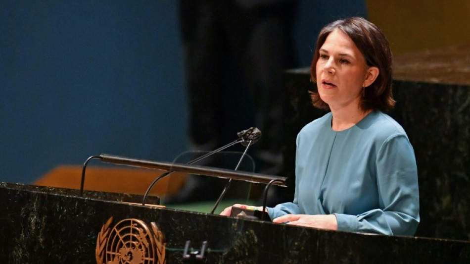 Baerbock ruft bei UNO zu Verurteilung von Russlands Angriff auf Ukraine auf