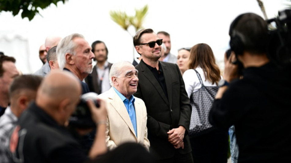 DiCaprio praises Scorsese's epic 'reckoning with past' at Cannes