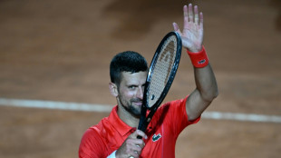 Rome: Djokovic, assommé par une gourde, "va bien" et donne rendez-vous à dimanche 