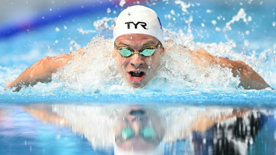 Mondiaux de natation: L&eacute;on Marchand remporte largement le 400 m 4 nages&nbsp;