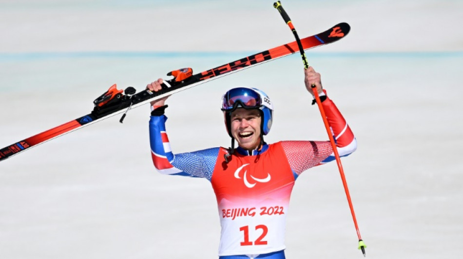 Paralympiques-2022/ski: Arthur Bauchet remporte sa troisième médaille