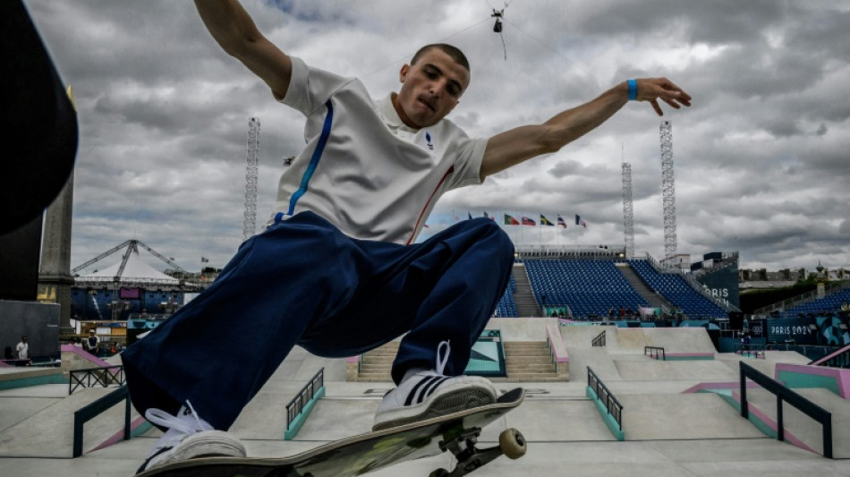 La lluvia aplaza de s&aacute;bado a lunes la competici&oacute;n ol&iacute;mpica de skateboard