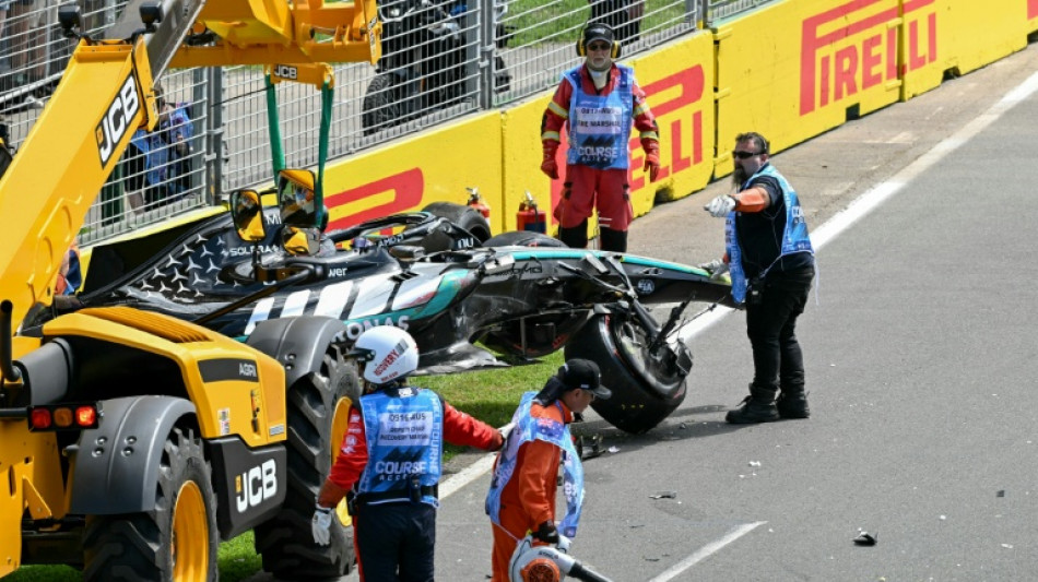 Russell tops final practice in Melbourne as Antonelli crashes heavily  
