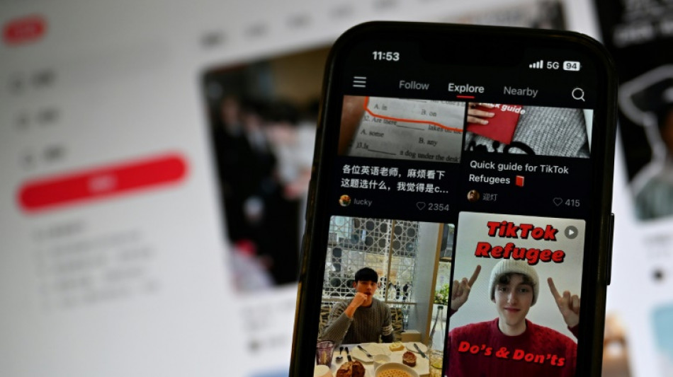 'Refugiados do TikTok' fogem para o aplicativo chin&ecirc;s Xiaohongshu