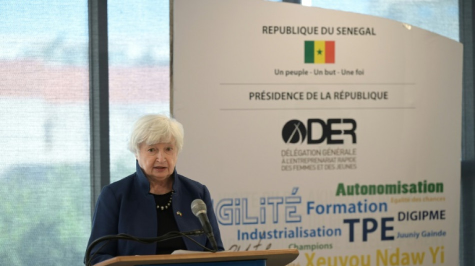 Yellen contrasts US-Africa relations with China, Russia on Senegal visit