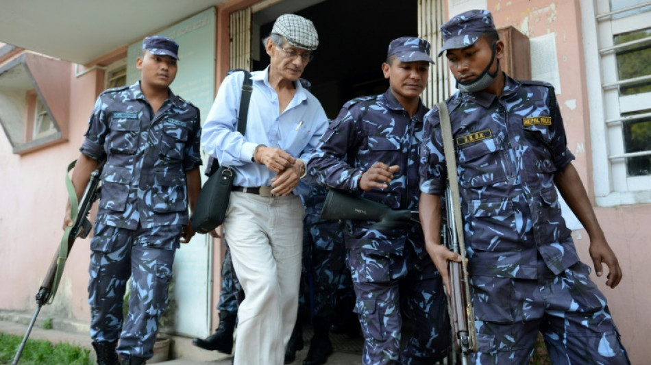 Asesino en serie apodado "La Serpiente" sale de la c&aacute;rcel en Nepal