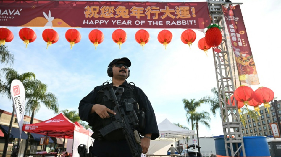 US police hunt gunman who killed 10 in Lunar New Year shooting