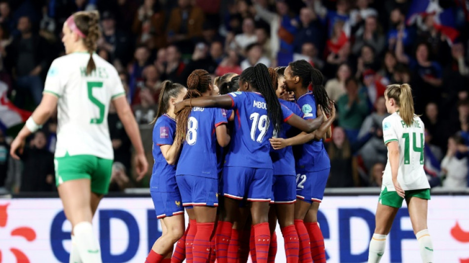 Foot/Euro-2025: les Bleues se rel&egrave;vent timidement contre l'Irlande 