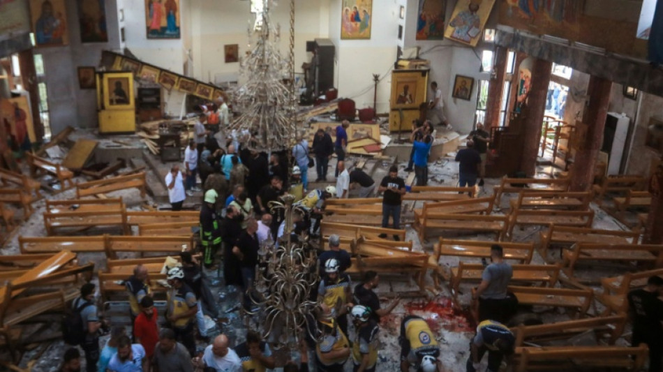 Mindestens 20 Tote bei Anschlag auf Kirche in Damaskus