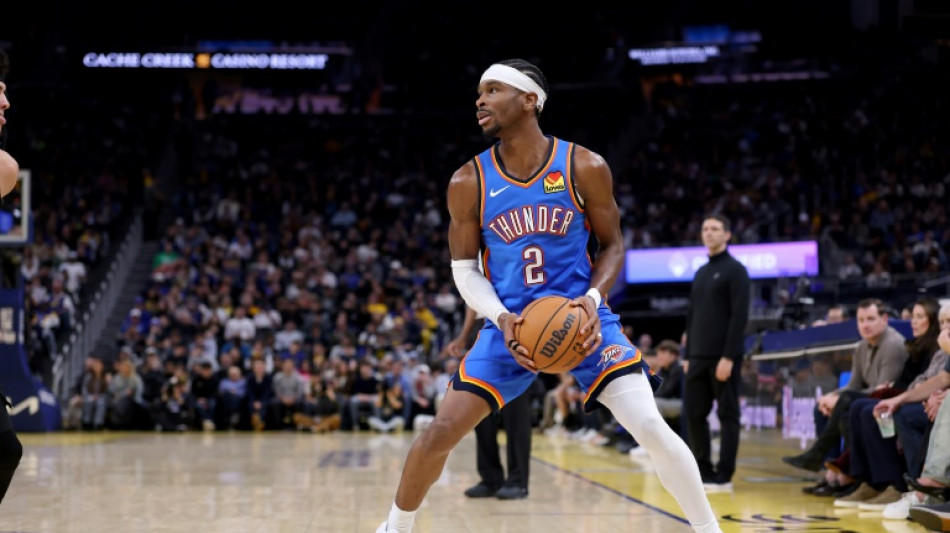 Gilgeous-Alexander to the rescue as Thunder sink Jazz in overtime 