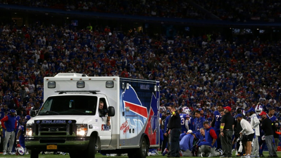 Bills defender Jackson released from hospital after scary hit