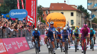 Tour d'Italie: Merlier gagne son deuxième sprint, Pogacar en RTT