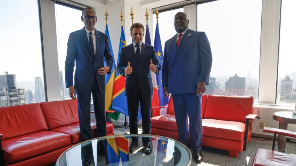 French leader sees progress between Rwanda, DR Congo