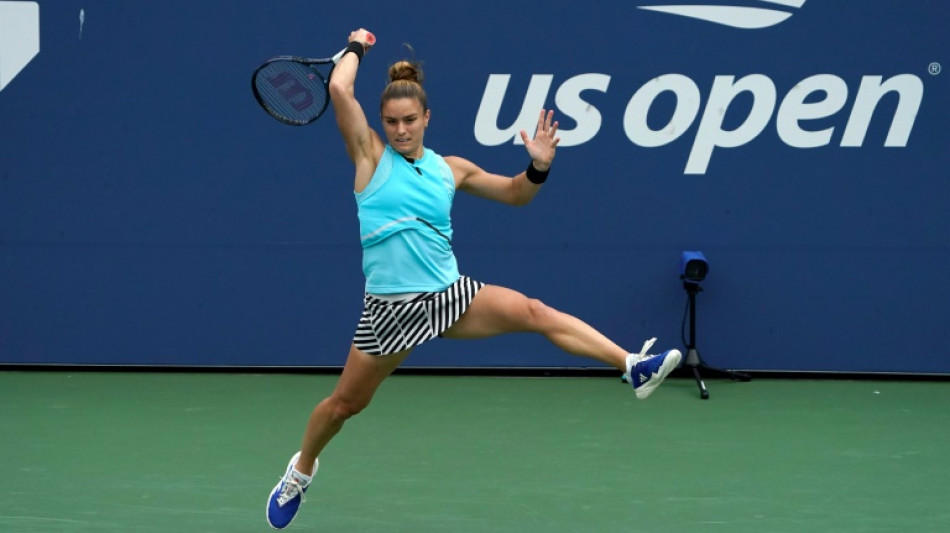 Grega Maria Sakkari cai para n&uacute;mero 71 do mundo na primeira surpresa do US Open