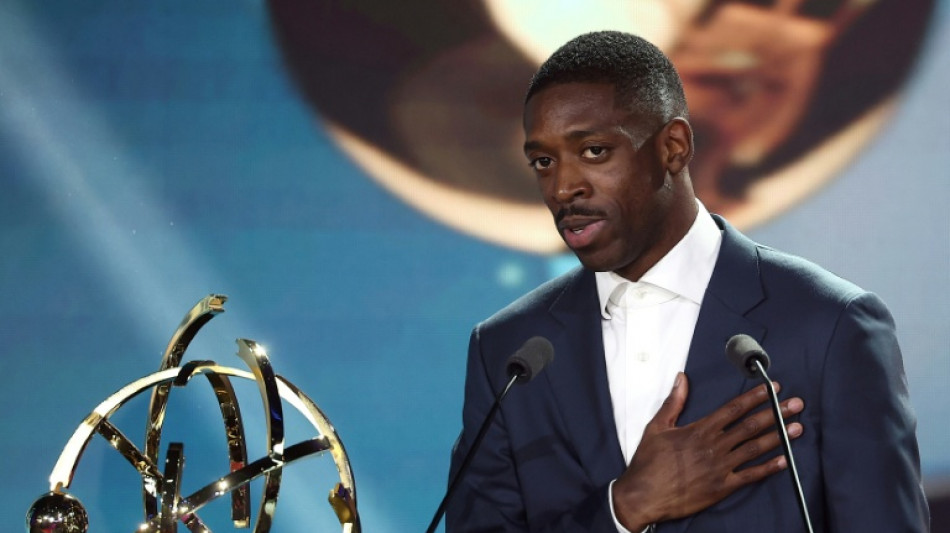 Demb&eacute;l&eacute; &eacute; eleito o melhor jogador do Campeonato Franc&ecirc;s