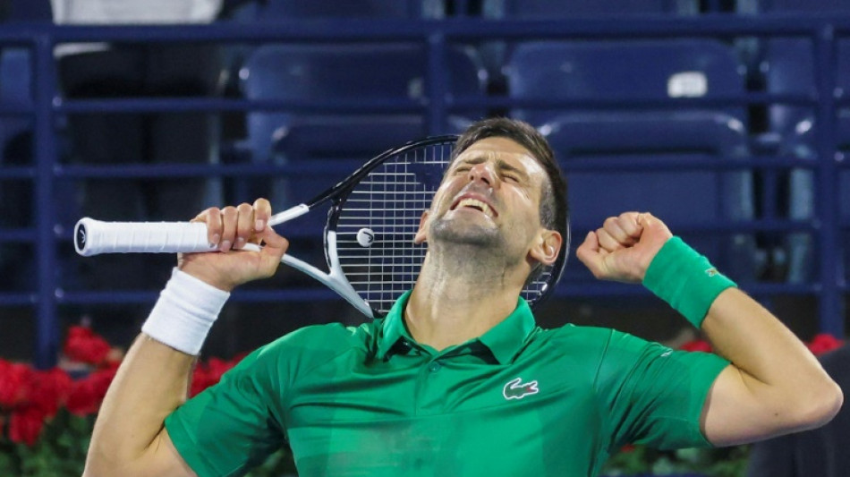 Tennis: retour gagnant pour Djokovic, un mois après l'Open d'Australie