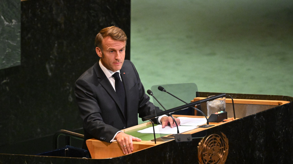 Macron, Francia pronta a missione stabilizzazione a Gaza
