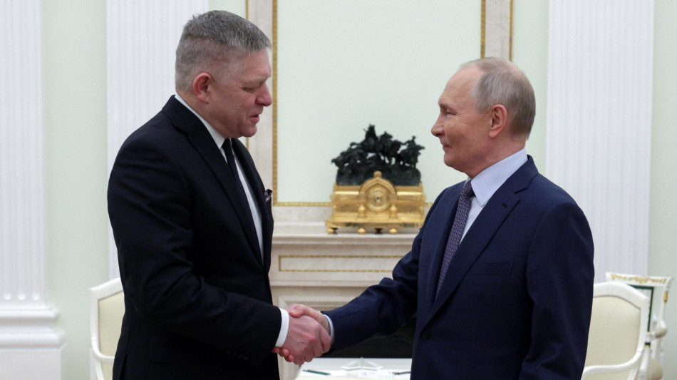 Putin gioved&igrave; incontra Fico, discuteranno anche di Ucraina