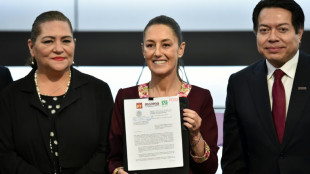 Mexique : Sheinbaum officiellement candidate, manifestation pour d&eacute;fendre la "d&eacute;mocratie"