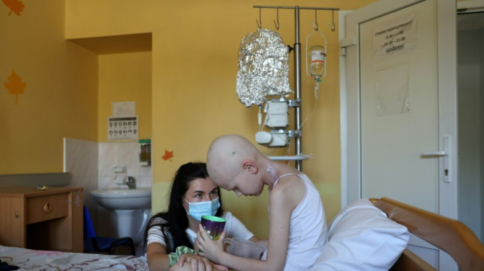 La dif&iacute;cil vuelta a la normalidad de los ni&ntilde;os ingresados en un hospital de Kiev bombardeado por Rusia