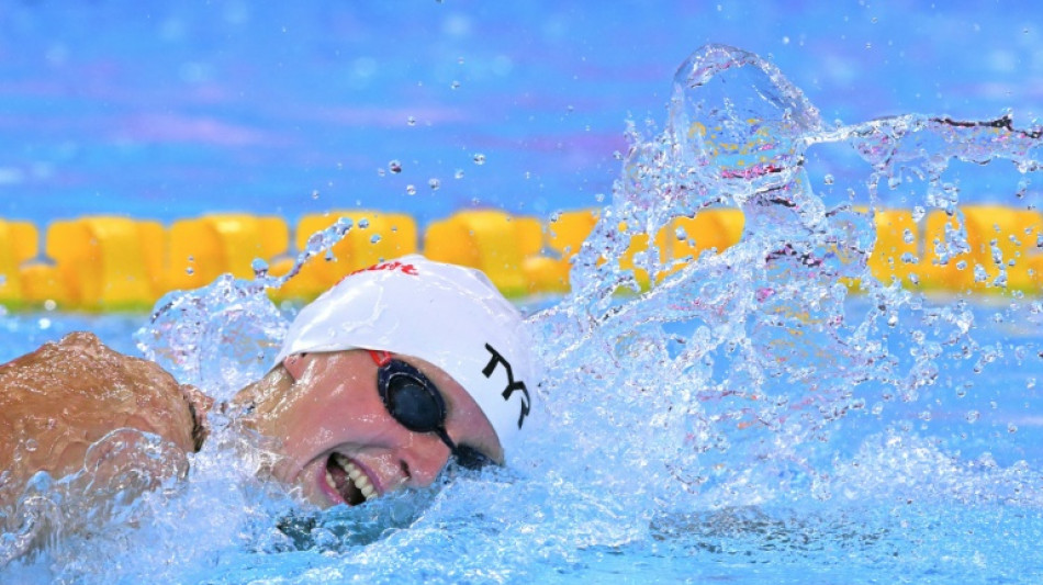McIntosh, Ledecky set up 800m world title showdown