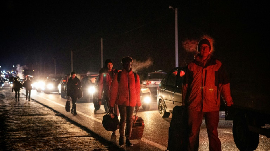 Ukrainische und russische Streitkr&auml;fte k&auml;mpfen um Kiew