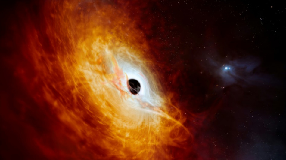 Unos astrónomos descubren un agujero negro que absorbe un sol cada día