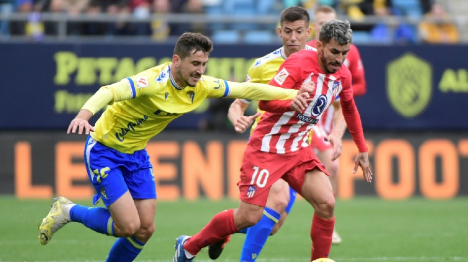 Atl&eacute;tico de Madrid perde para o C&aacute;diz a poucos dias de receber a Inter na Champions