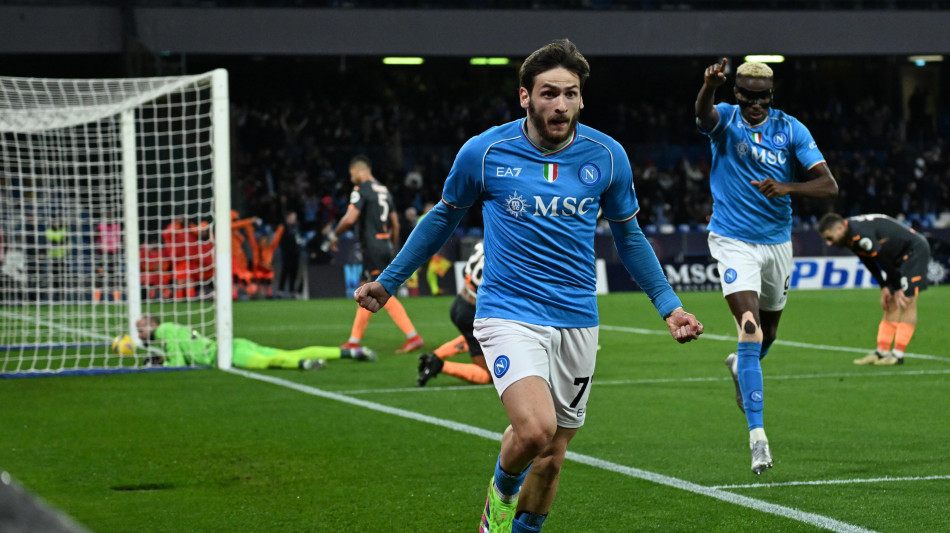 Napoli: "Kvaratskhelia non &egrave; sul mercato"