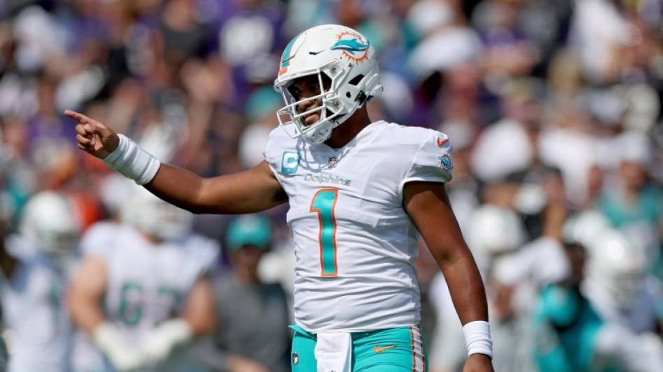 Dolphins rally to down Ravens in NFL thriller