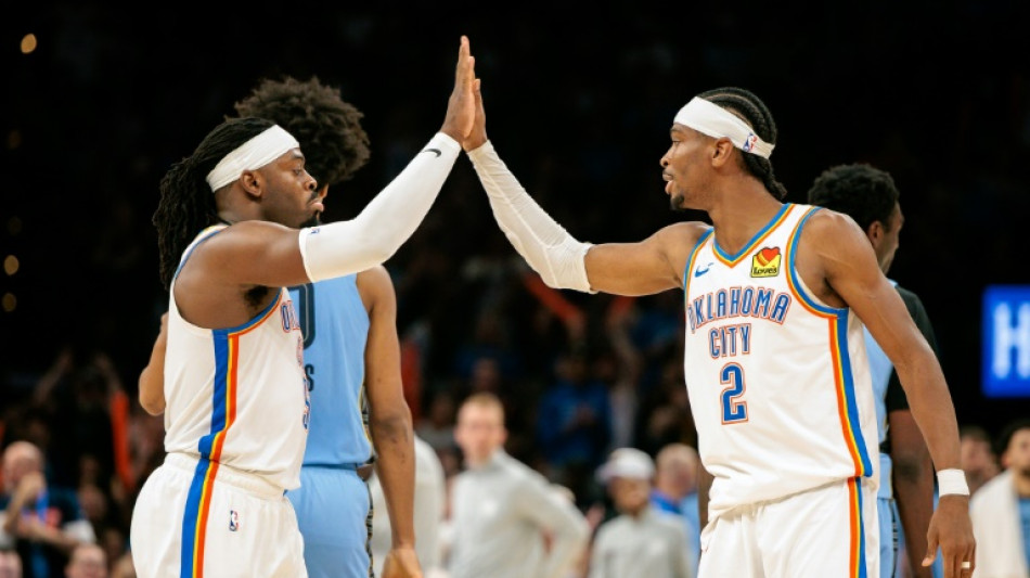 NBA: le Thunder de Shai frappe encore, les Lakers rechutent &agrave; Chicago