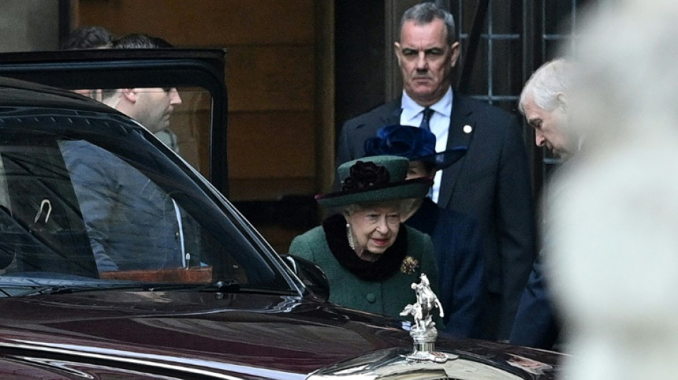 Queen leads royals - including Andrew - in Prince Philip tribute