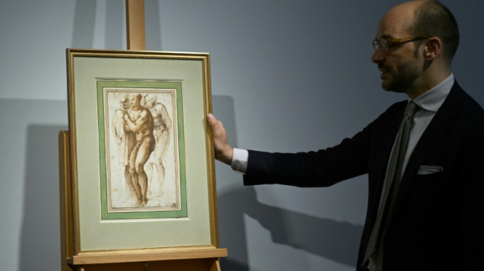 Un dessin inédit de Michel-Ange estimé à 30 millions d'euros, aux enchères mercredi
