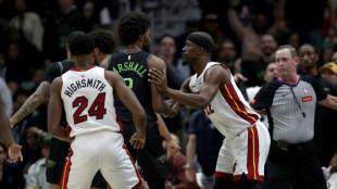 NBA suspends five players for roles in Heat-Pelicans brawl