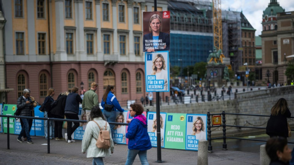 La Su&egrave;de vote avec les nationalistes mieux plac&eacute;s que jamais