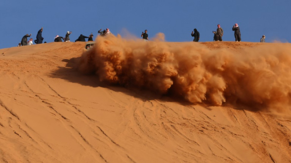 Le d&eacute;rapage contr&ocirc;l&eacute; dans les dunes, une passion saoudienne 
