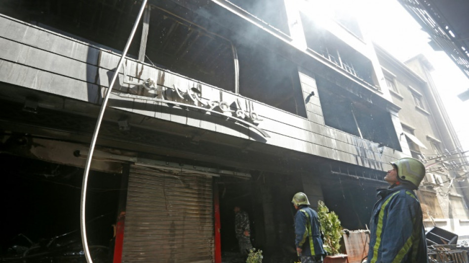 Syrie: 11 morts dans l'incendie d'un centre commercial &agrave; Damas